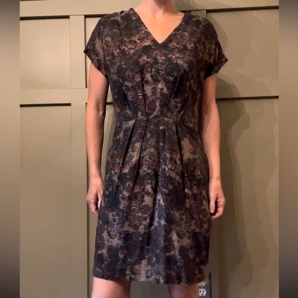 PERUVIAN Connection Soft Knit Viscose Printed Dress Size 6 - Picture 13 of 13